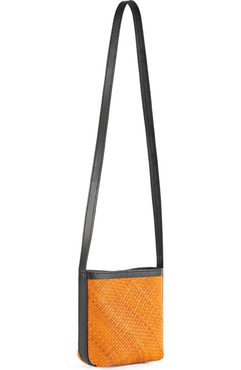 Deux Mains Panye Crossbody Bag, Alternate, color, Cognac