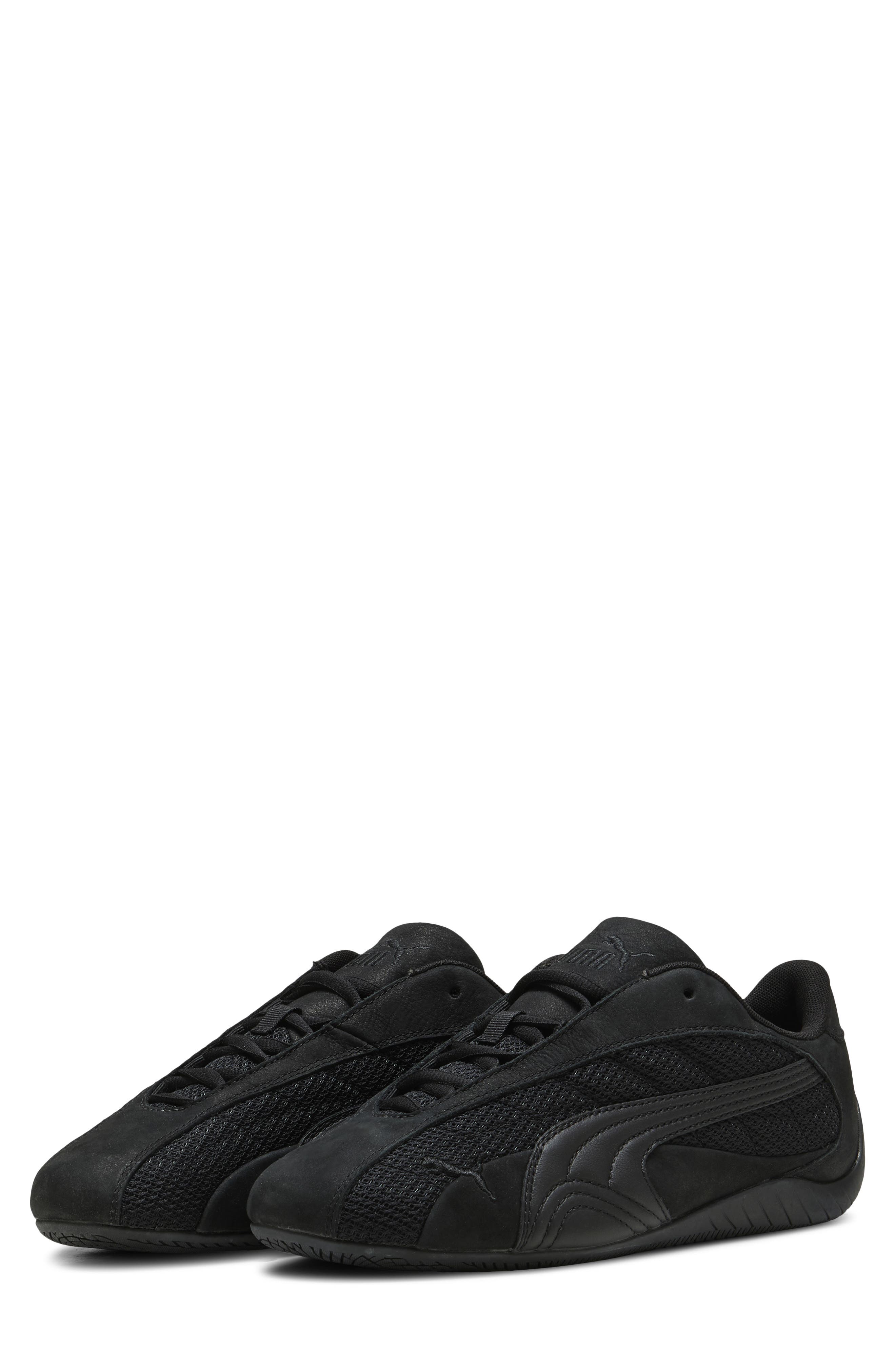 PUMA Speedcat Plus Sneaker, Main, color, Puma Black