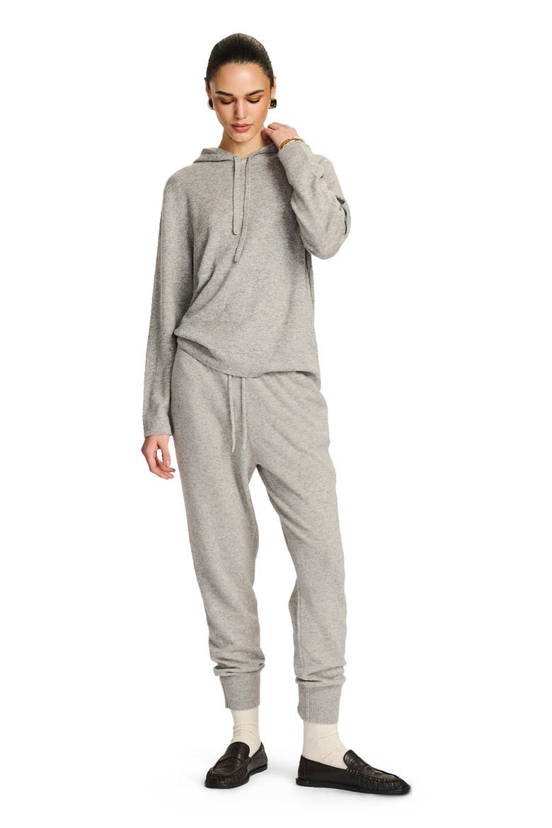 Signature Cashmere Hoodie, Main, color, Cement