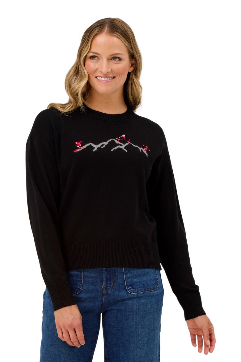 Bernina Sweater, Main, color, Black