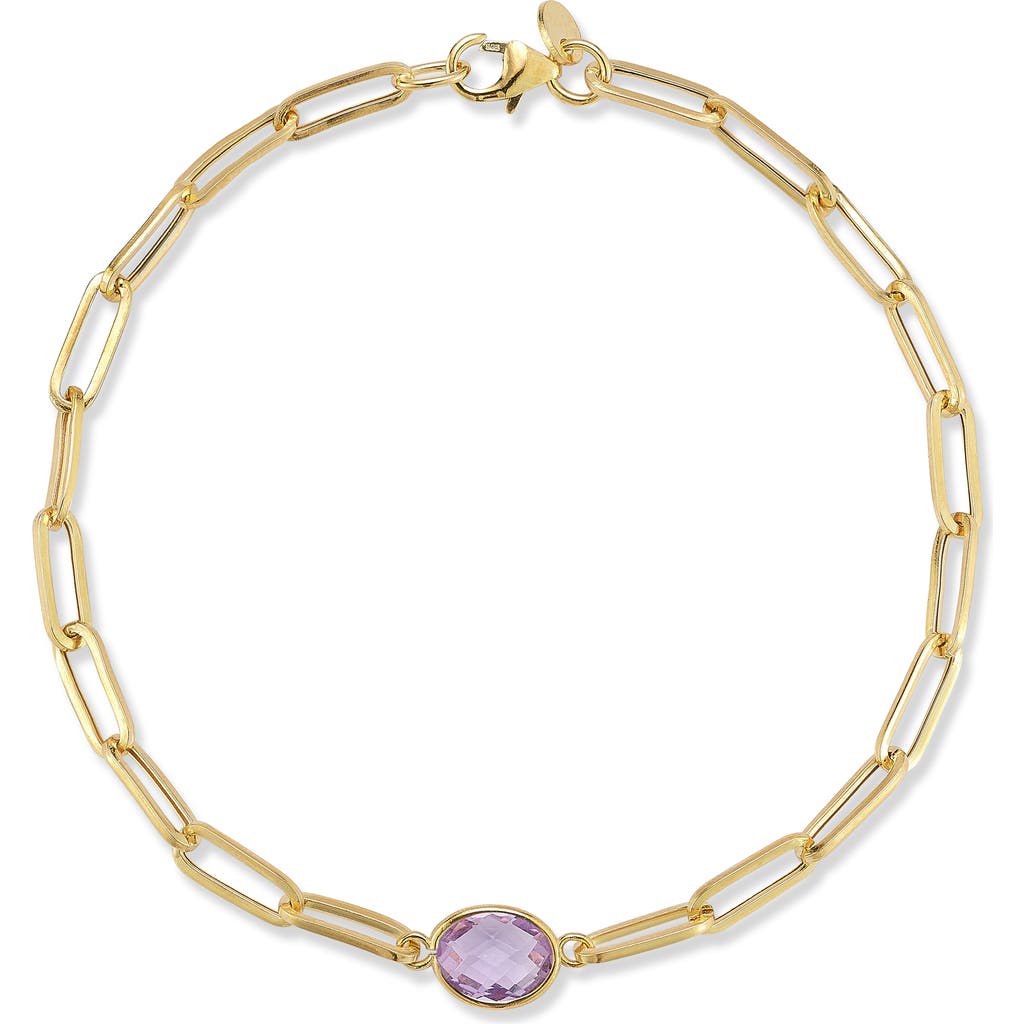 Ember Fine Jewelry 14k Gold Stone Bracelet In Multi