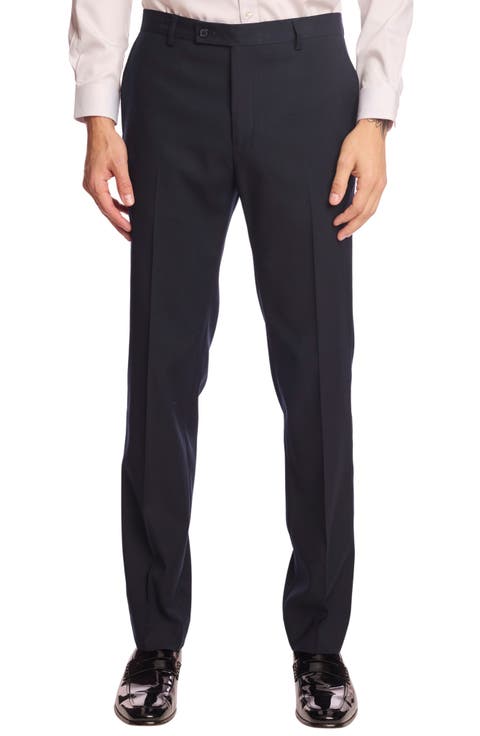 Downing Slim Fit Flat Front Dress Pants