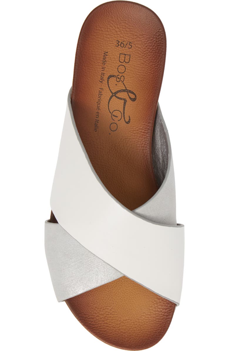 Bos. & Co. Rwon Slide Sandal, Alternate, color,