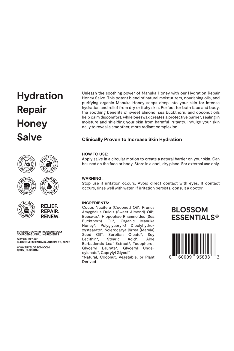Hydration Repair Honey Salve, Alternate, color, none