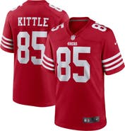 Nike Men's Nike George Kittle Scarlet San Francisco 49ers Player Game Jersey