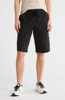 DKNY Peached Poplin Convertible Shorts
