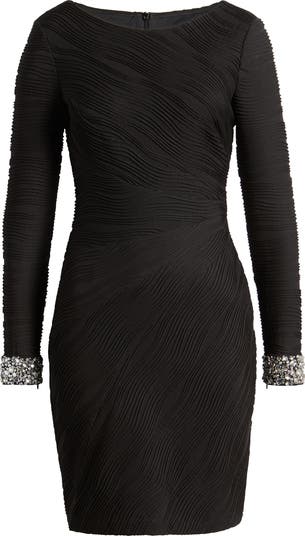 Vince Camuto Long Sleeve Jersey Knit Formal discount Dress