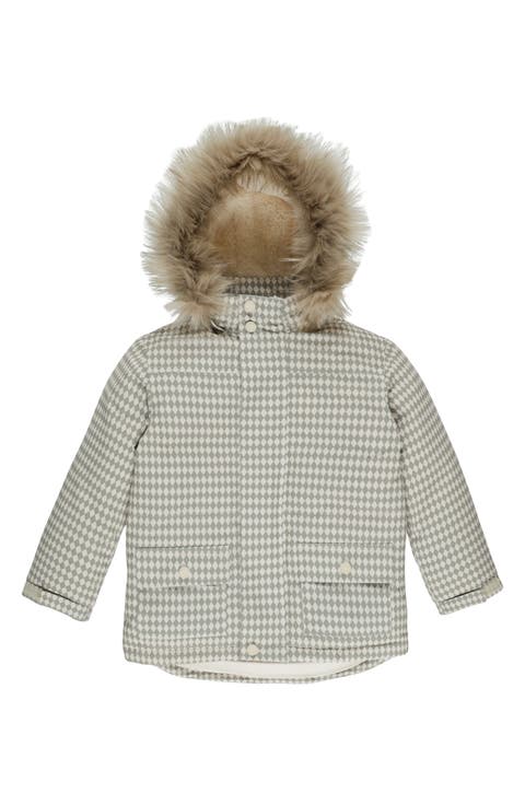 Kids' Faux Fur Hooded Ski Jacket (Toddler)