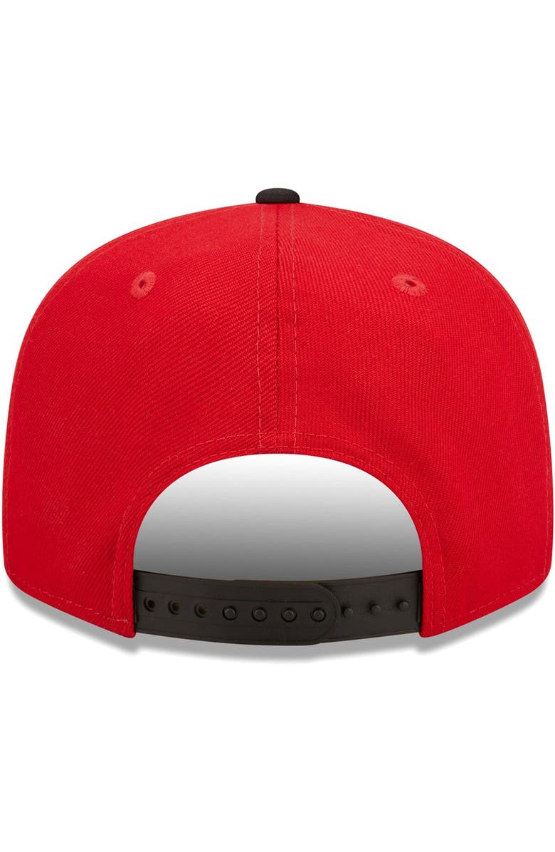 New Era Men's New Era White/Scarlet Ohio State Buckeyes Retro Sport 9FIFTY Snapback Hat, Alternate, color, 