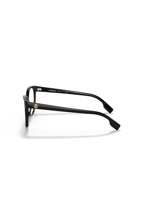 Burberry 54mm Square Optical Glasses In Black