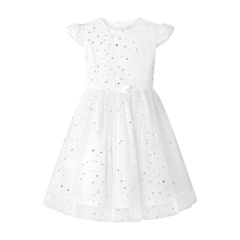 White Star Tulle Party Dress