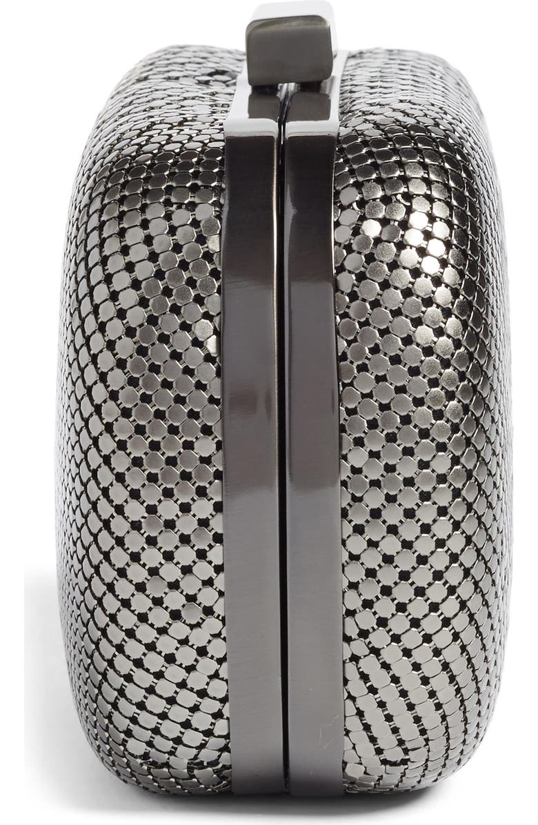 Whiting & Davis Mesh Oval Minaudière, Alternate, color,