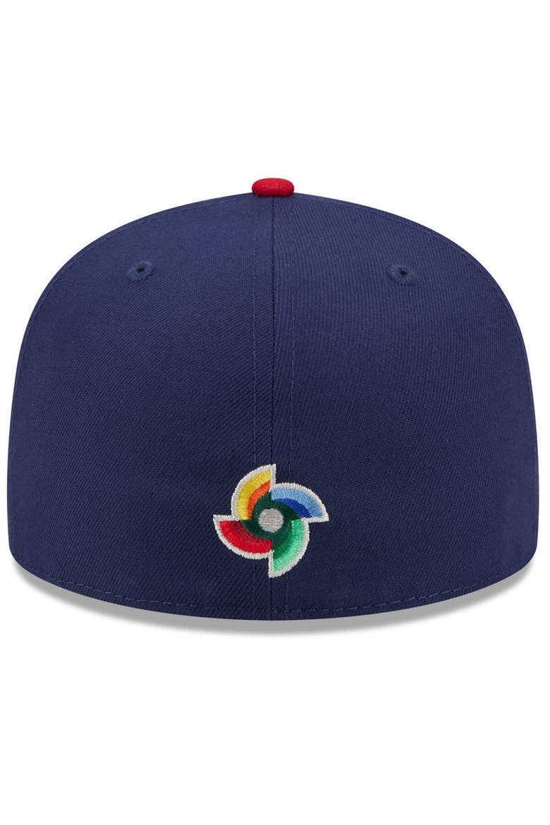 Men's New Era  Navy Japan Baseball 2026 World Baseball Classic 59FIFTY Fitted Hat, Alternate, color, Navy