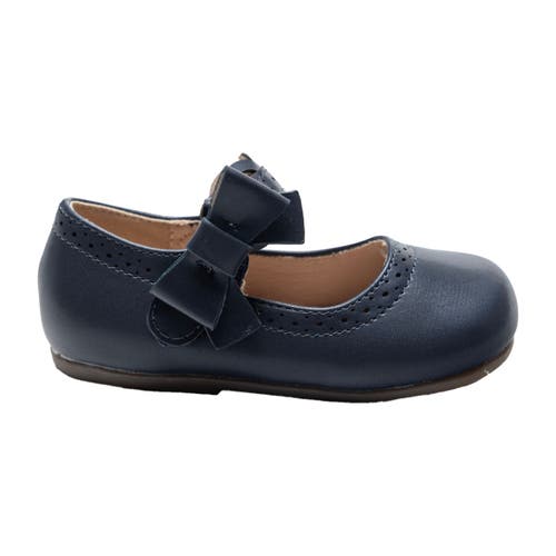 Tulleen Ribbon Banded Flats In Navy