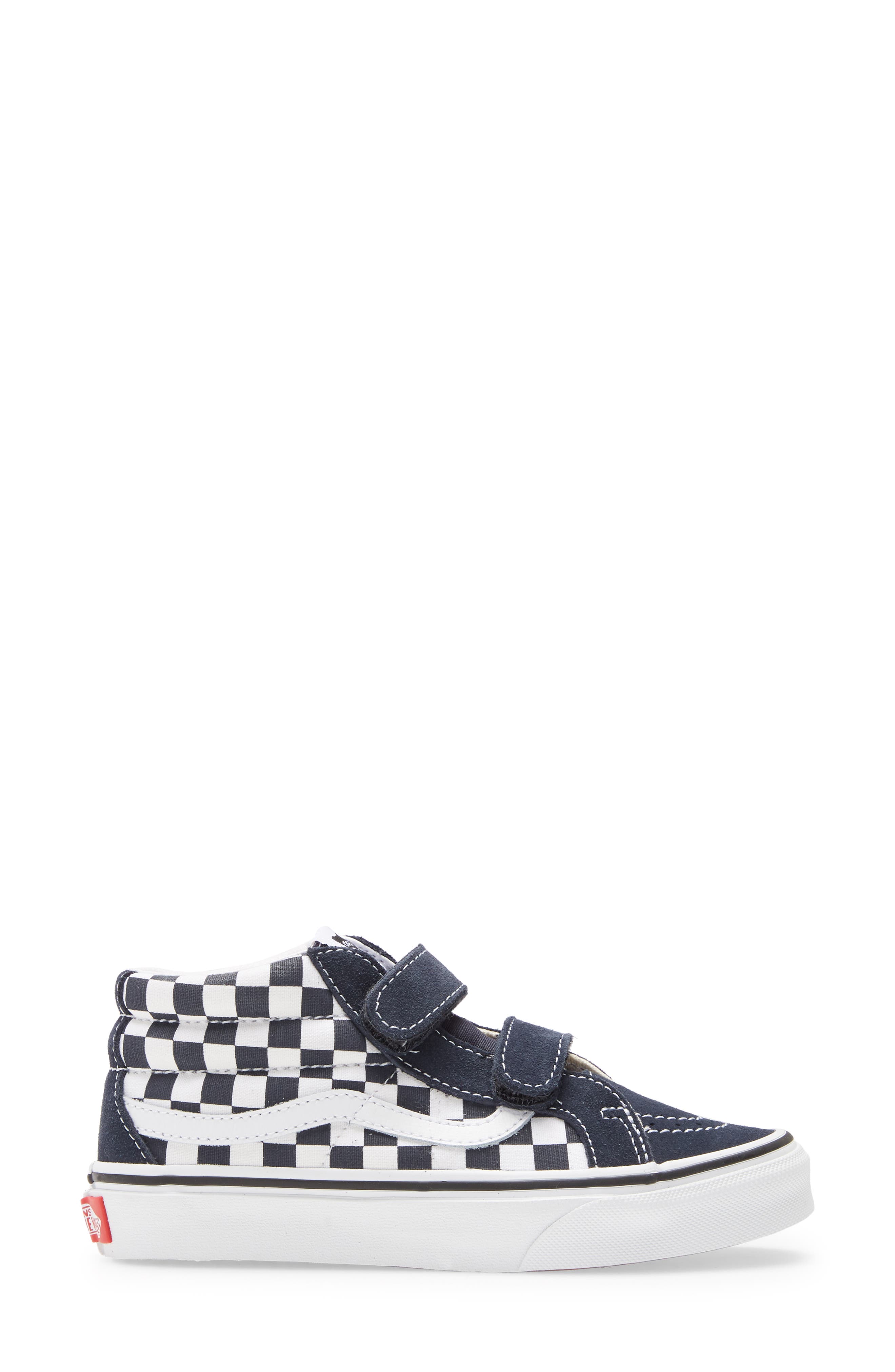 Kids' Sk8-Mid Reissue V Sneaker, Alternate, color, INDIA INK/ TRUE WHITE
