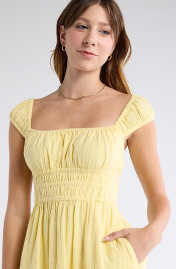 Smocked Corset Minidress