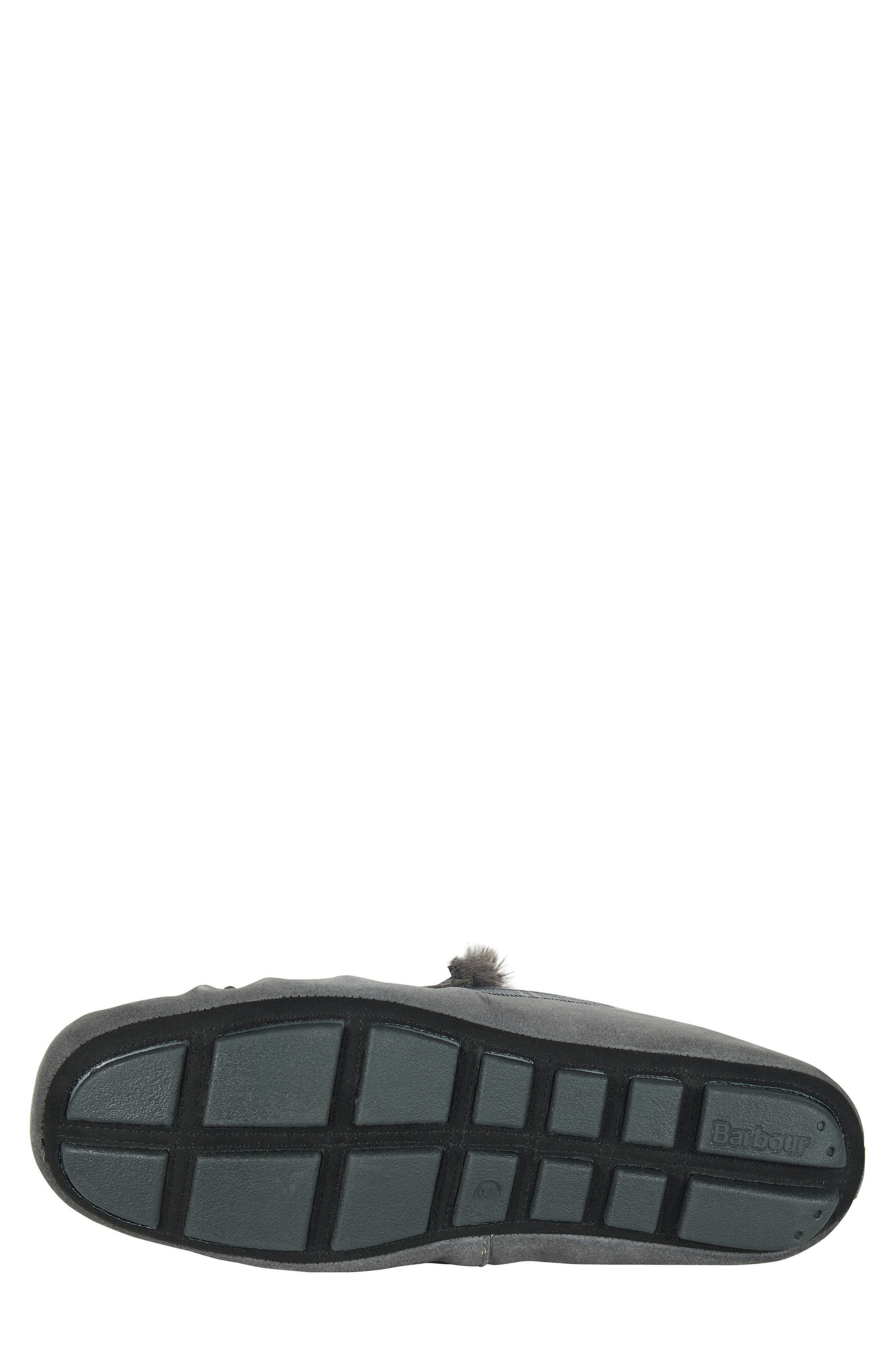 Barbour Monty Faux Fur Lined Slipper, Alternate, color, 
