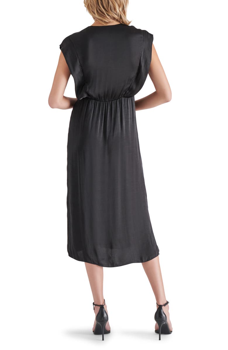 Steve Madden Satin Babydoll Dress, Alternate, color, 