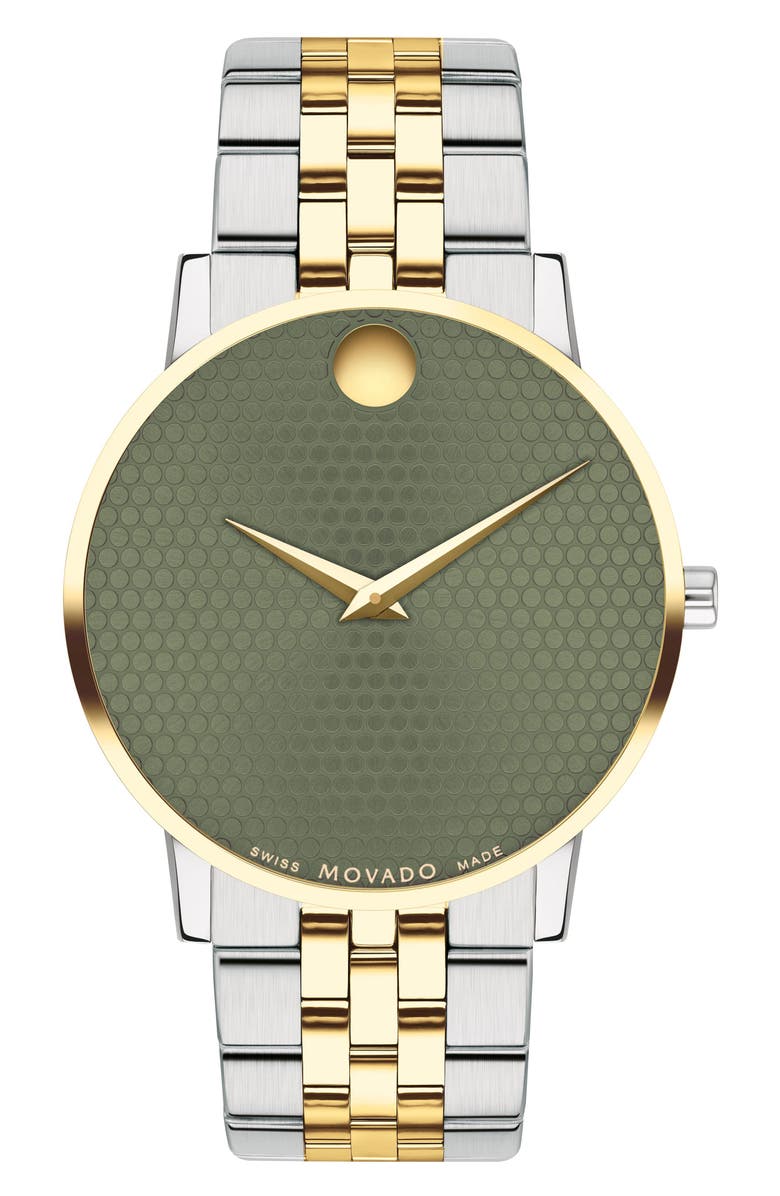 Movado Museum Classic Bracelet Watch, 40mm, Main, color, 