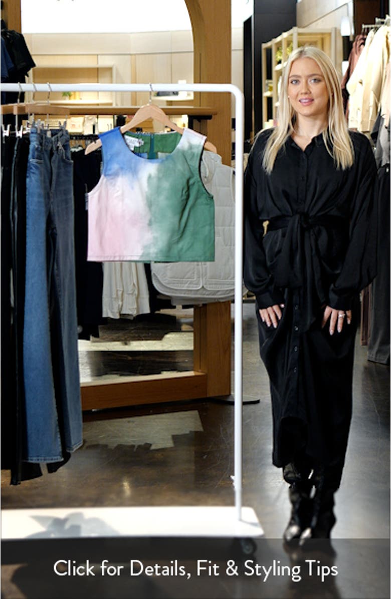 Enitan Sleeveless Crop Top, sales video thumbnail