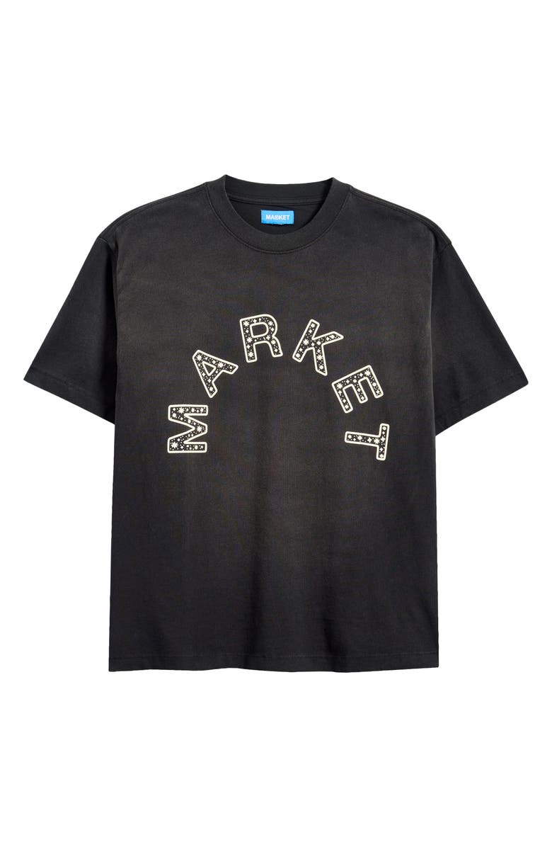 MARKET Starry Arc Logo Cotton Graphic T-Shirt, Main, color, 