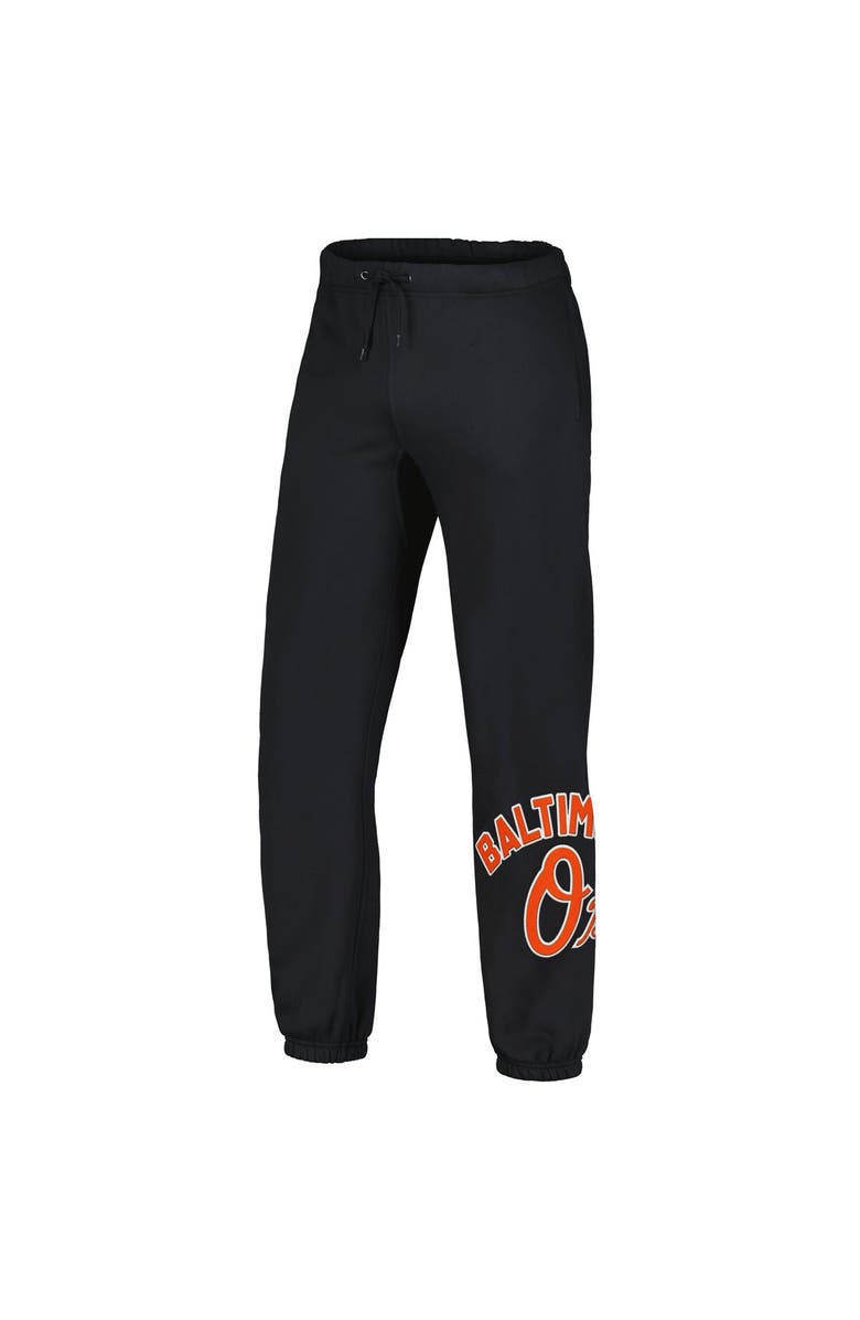 PLEASURES Men's PLEASURES Black Baltimore Orioles Opening Day Sweatpants, Alternate, color, 