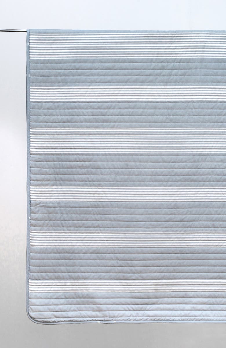 Woven & Weft Stripe Quilt & Sham Set, Alternate, color, 