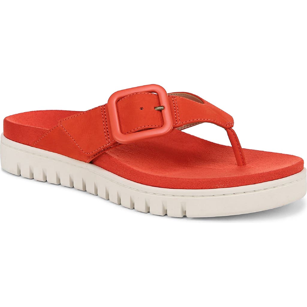 Vionic Uptown Marin Sandal In Red