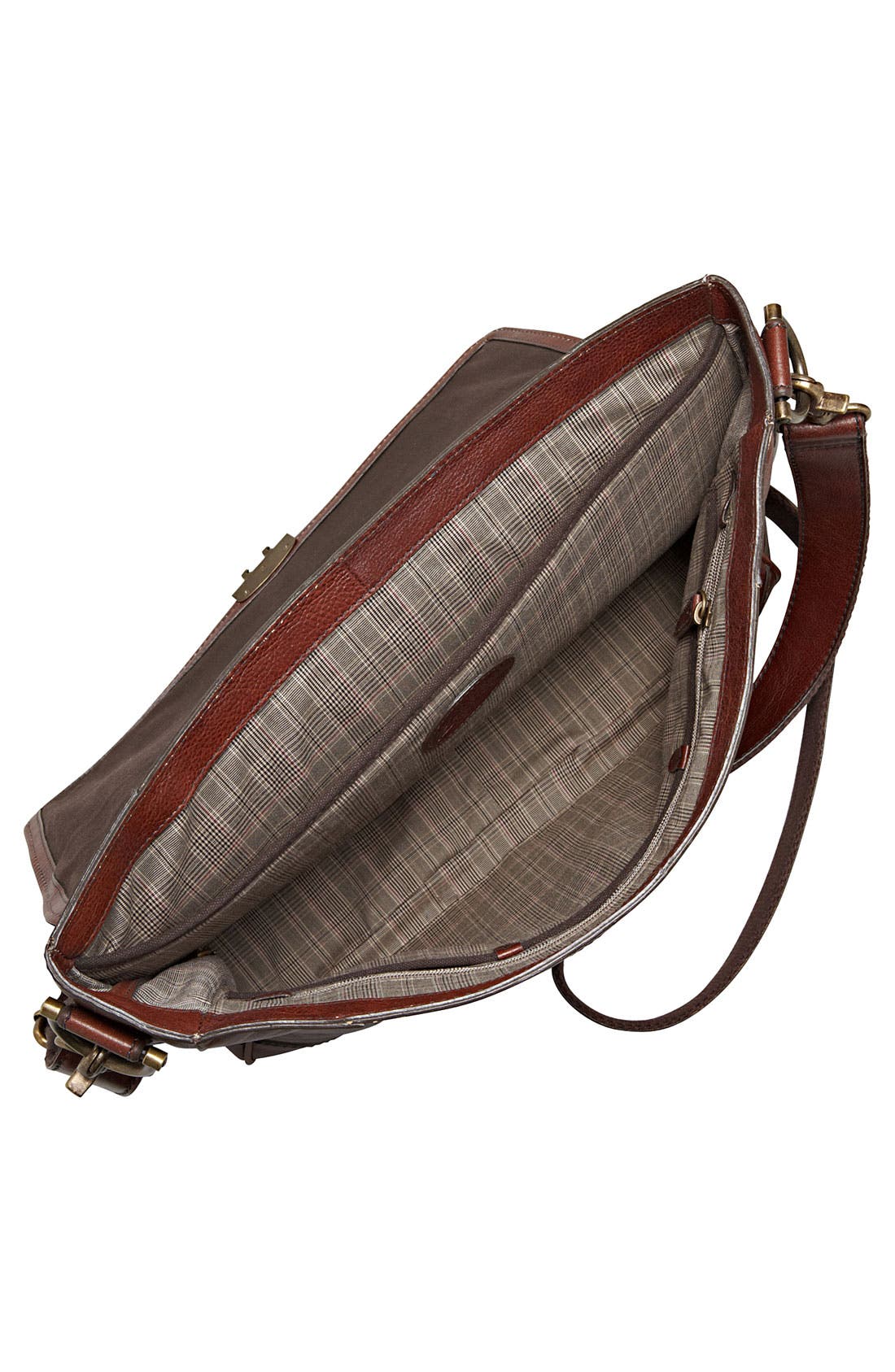 'Lineage' Messenger Bag, Alternate, color, BROWN