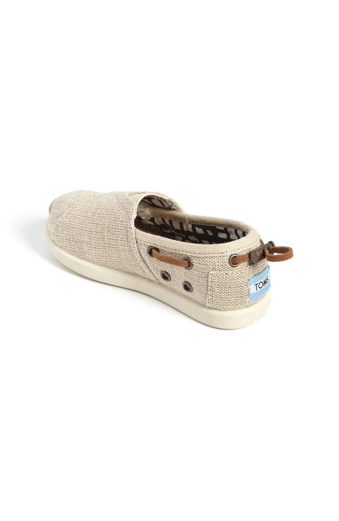 TOMS 'Bimini - Tiny' Burlap Slip-On, Alternate, color, 
