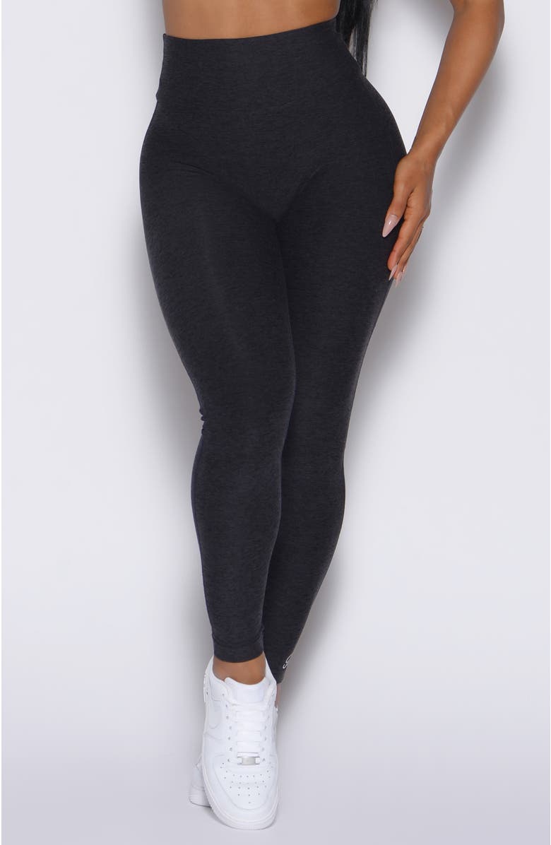 Bombshell Sportswear Movement Leggings, Main, color, Heathered Black