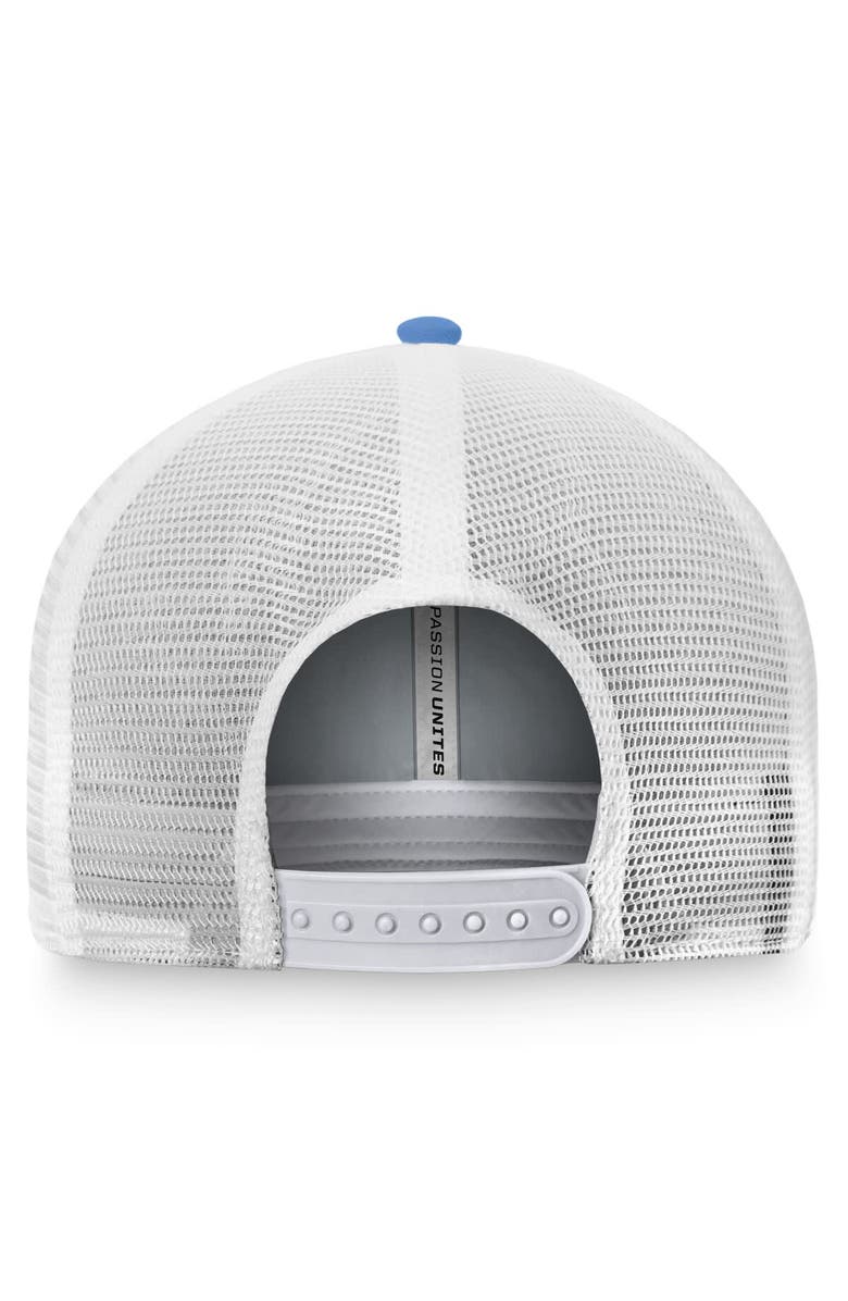 TOP OF THE WORLD Men's Top of the World Carolina Blue/White North Carolina Tar Heels Breakout Trucker Snapback Hat, Alternate, color, 