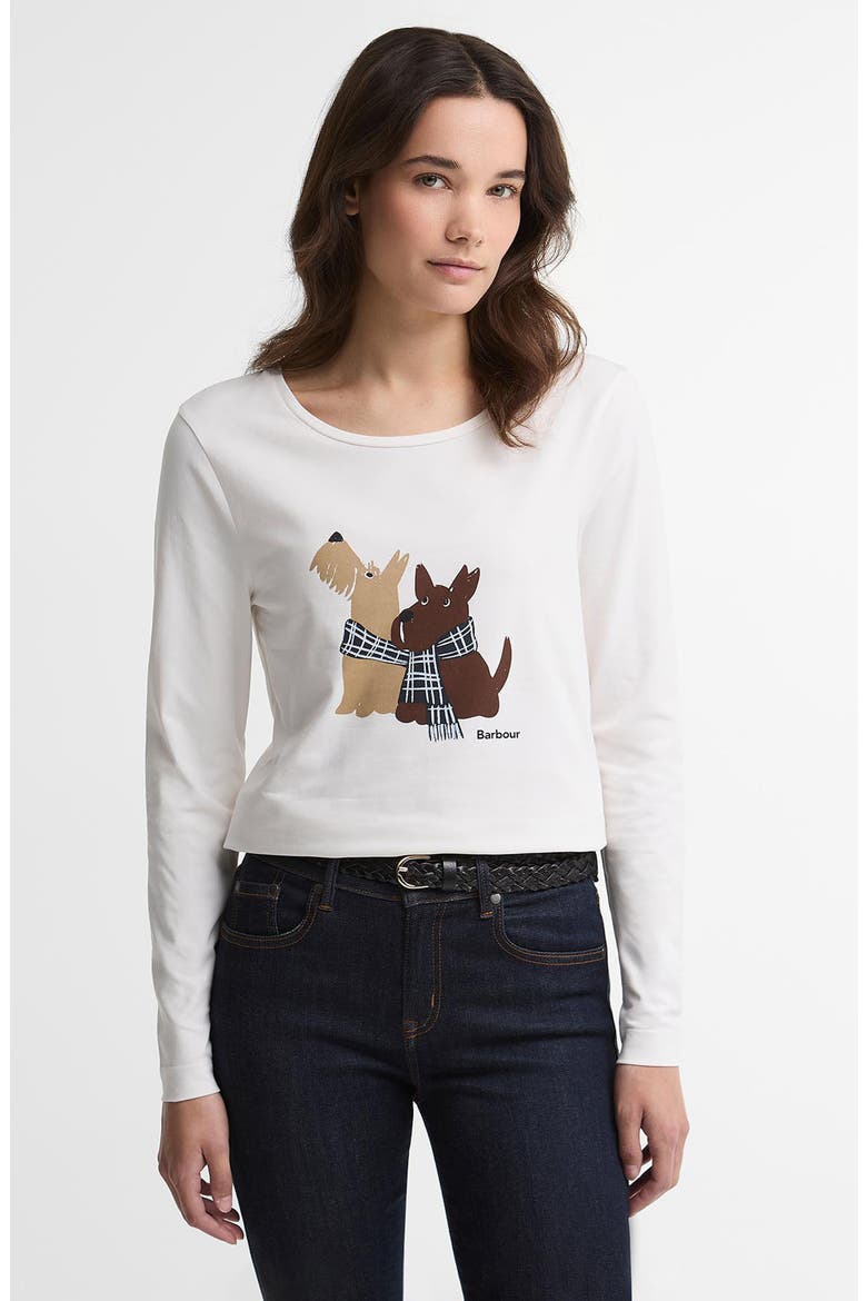 Lossie Graphic Long Sleeve T-Shirt, Alternate, color, CLOUD