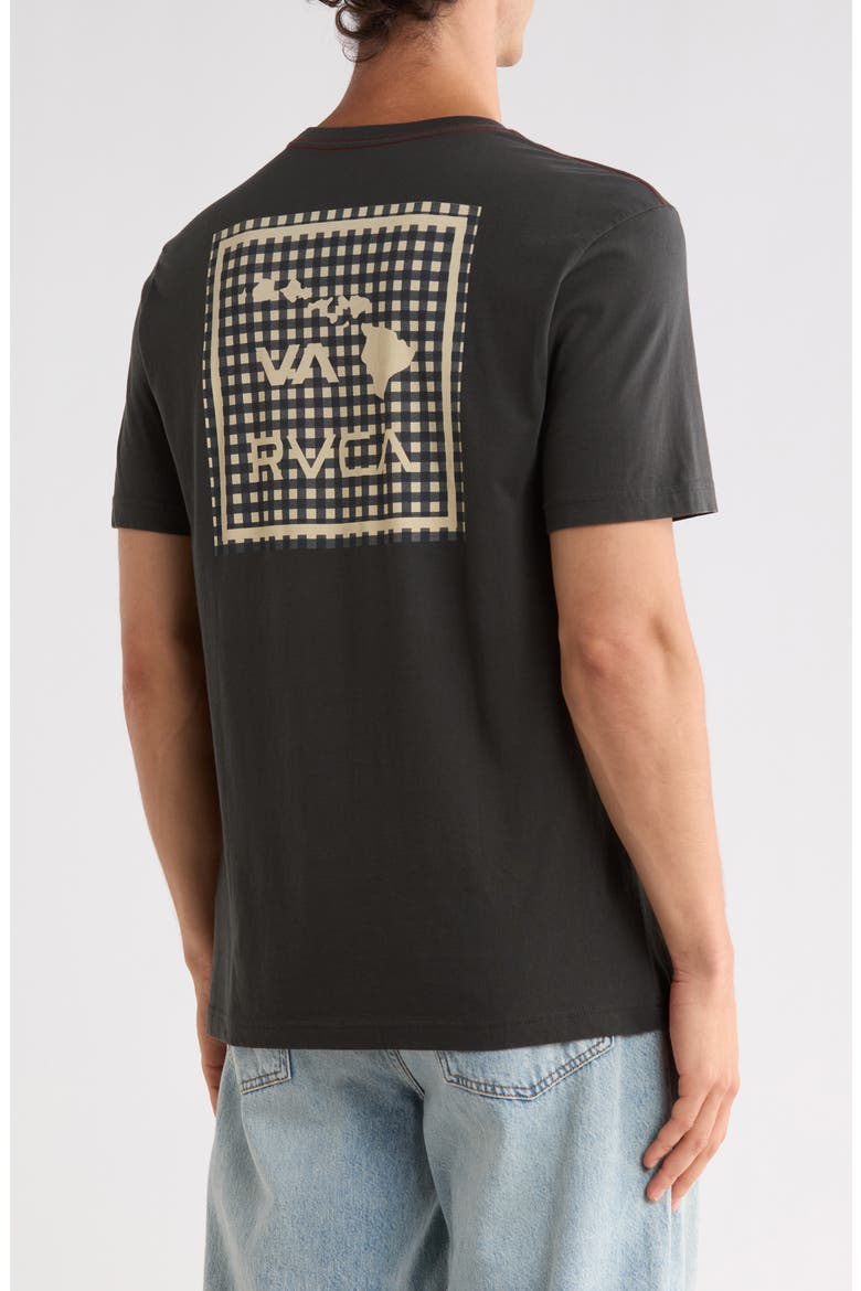 Hawaii Cotton Graphic T-Shirt, Alternate, color, PIRATE BLACK