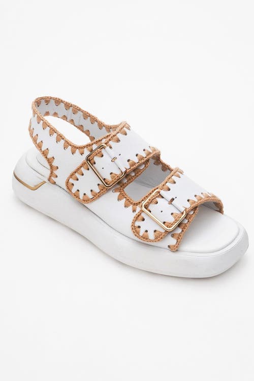 Forever & Always Shoes Douro Braided Rope Strap Leather Sandal