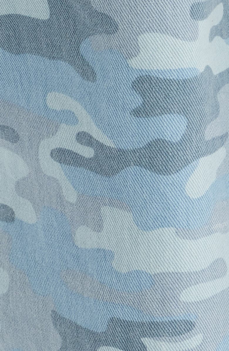 Damson Madder Drew Camo Print Mid Rise Relaxed Utility Jeans, Alternate, color, Camo