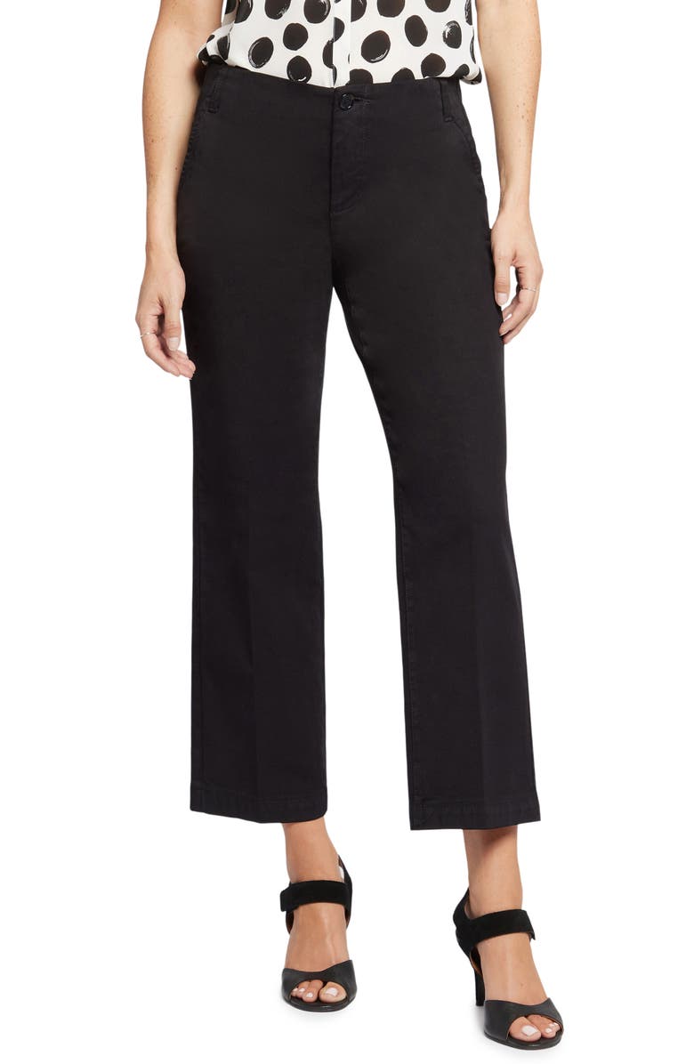 NYDJ Marilyn Ankle Straight Leg Twill Pants, Main, color, 