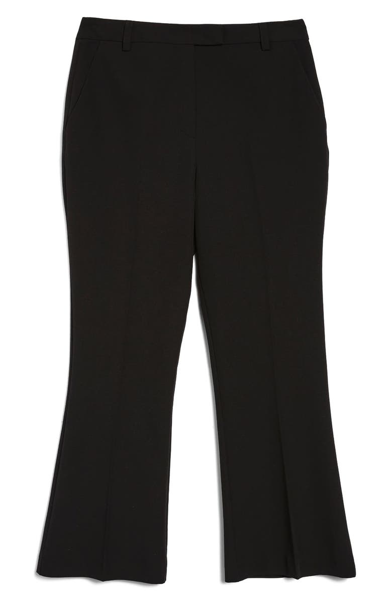 Topshop Slim Kick Flare Trousers, Alternate, color, 