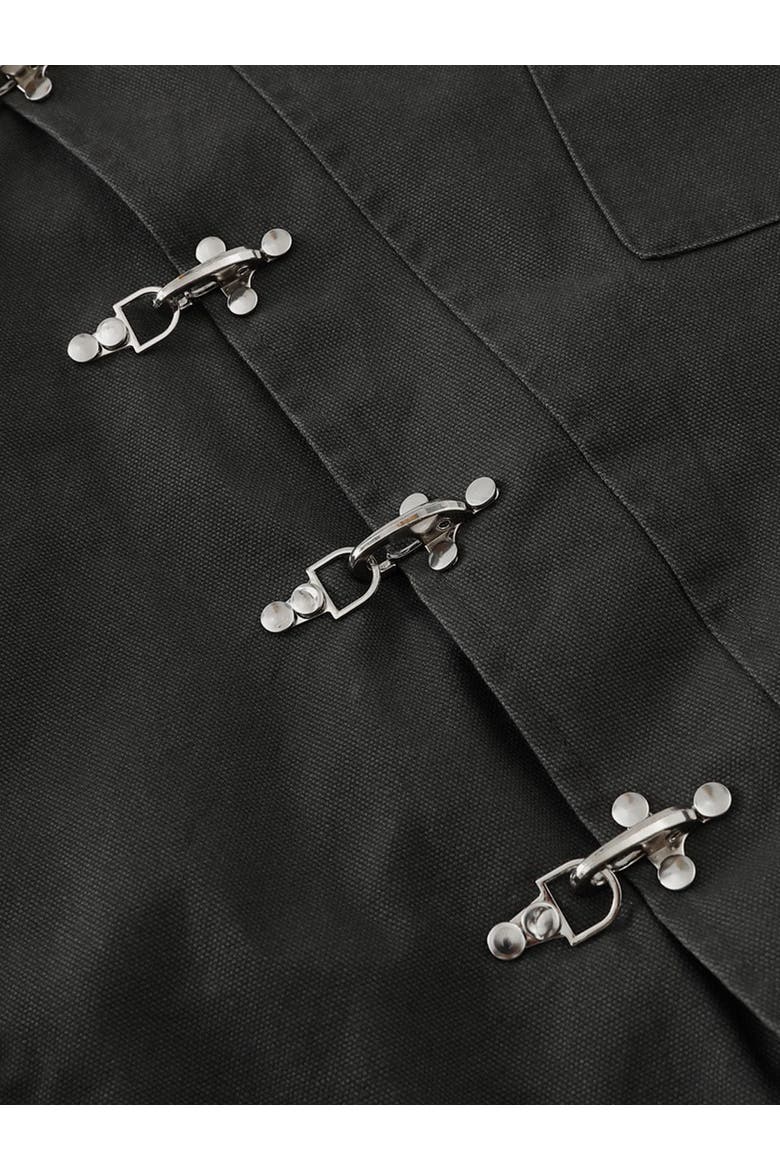 Boxy Fireman Clasp Jacket, Alternate, color, Grey