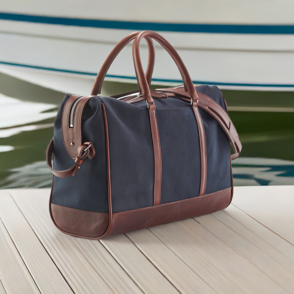 Prince of Scots Wanderlust Weekender Bag, Alternate, color, Classic Navy