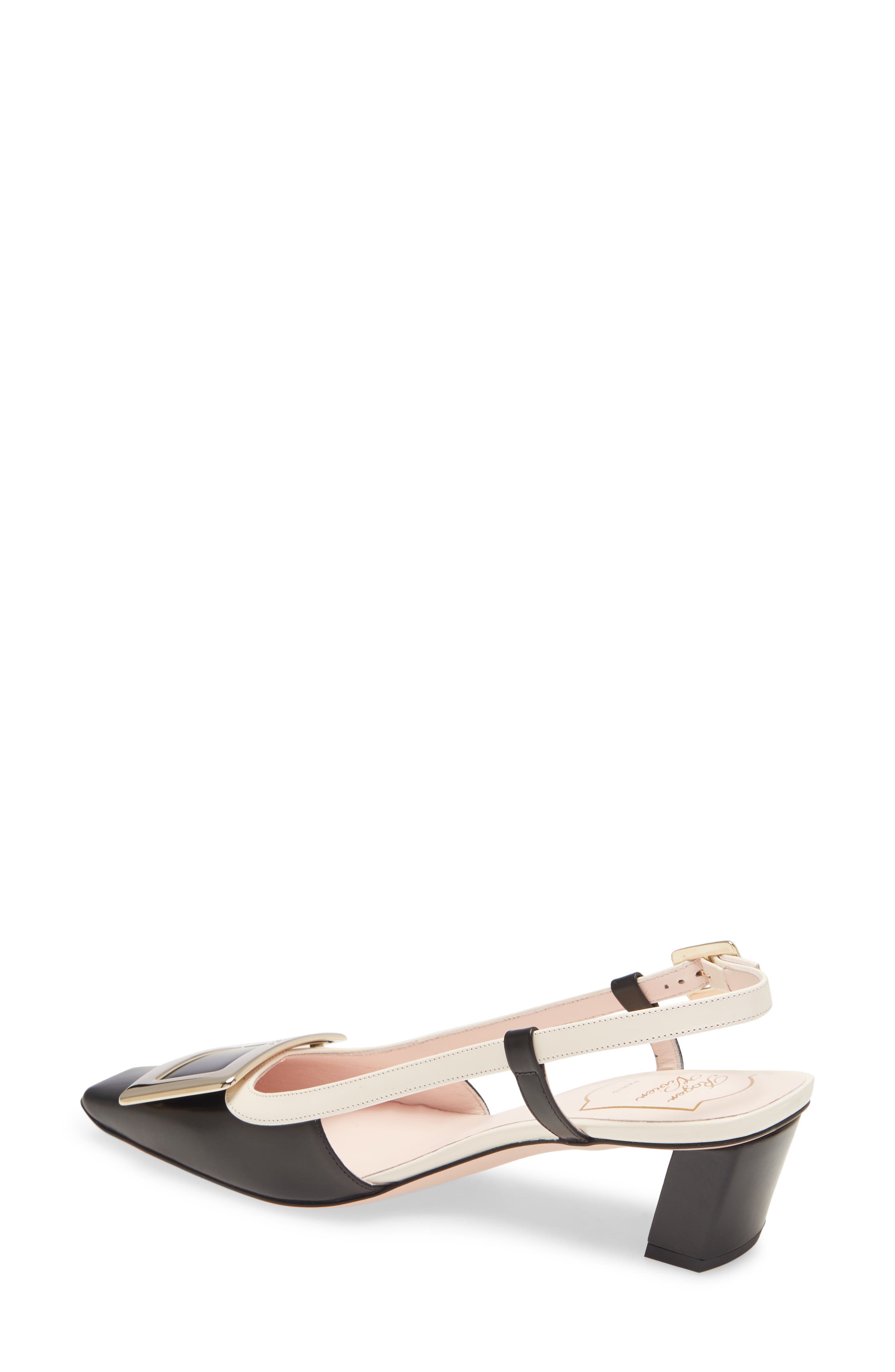 Roger Vivier Belle Vivier Buckle Slingback Pump, Alternate, color, 