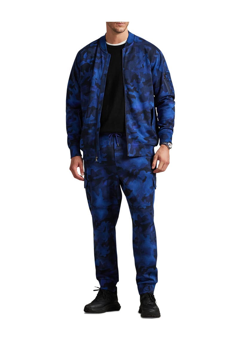 Big & Tall Double-Knit Tech Cargo Pants, Alternate, color, SPY CAMO
