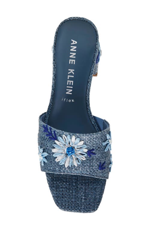 Anne Klein Dolls Block Heel Sandal In Multi