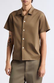 Second Layer Avenue Cotton Camp Shirt
