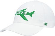 '47 Men's '47 White New York Jets Clean Up Legacy Adjustable Hat