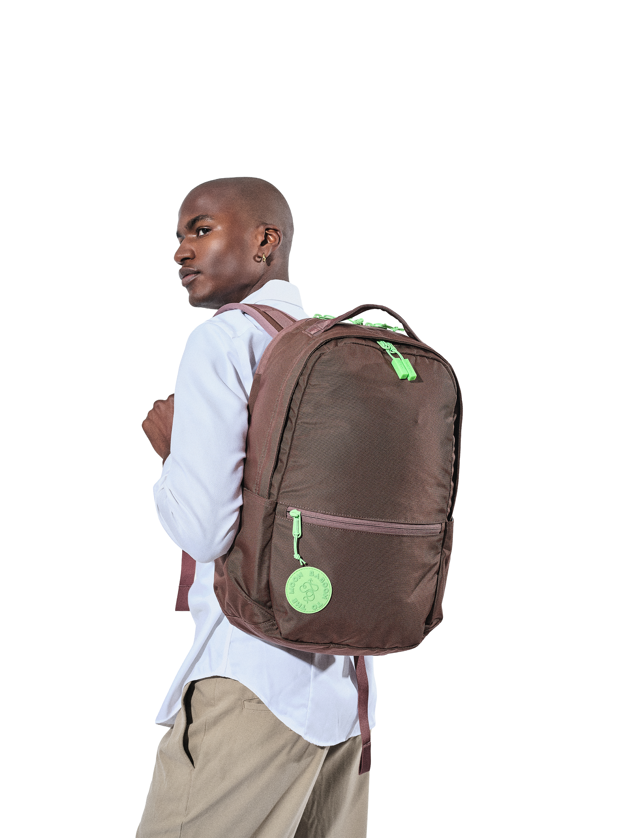 Baboon to the Moon City Backpack 24L, Alternate, color, Mint Chip