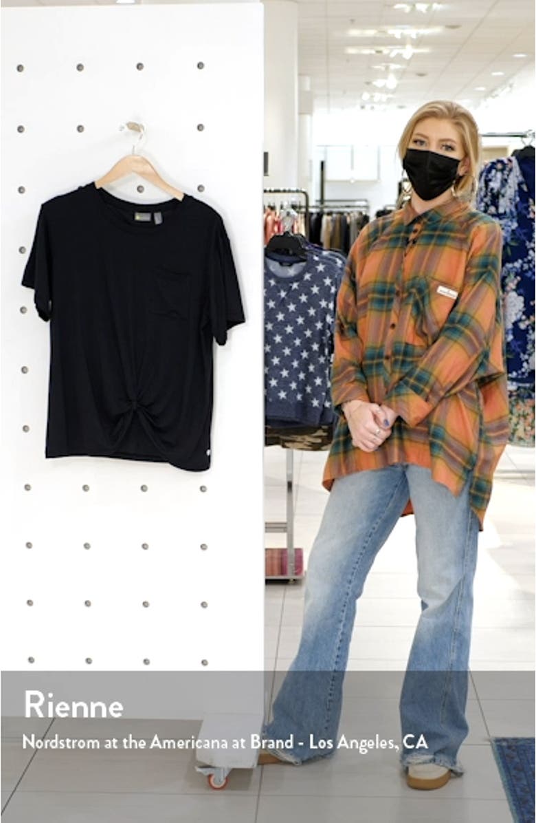 Peaceful Knot Stretch Tencel<sup>®</sup> Modal T-Shirt, sales video thumbnail