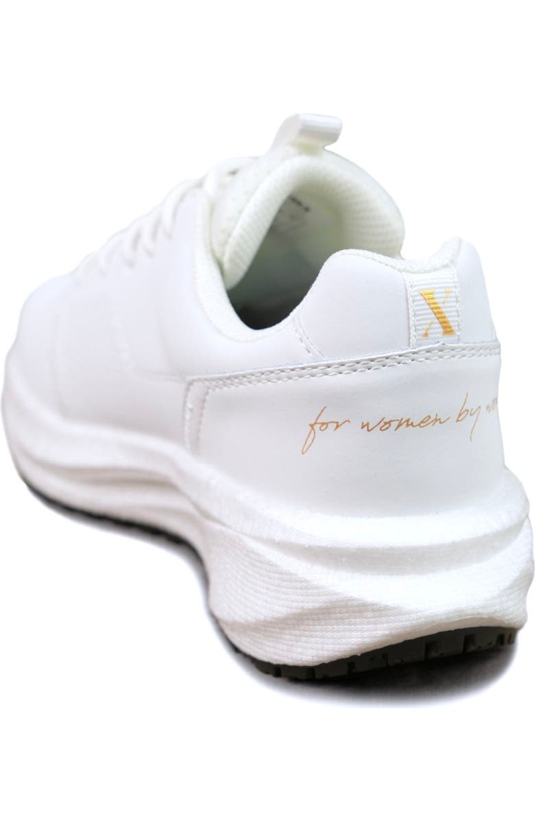 Xena Workwear Astra Static Dissipative Composite Toe Athletic Safety Shoe, Alternate, color, White