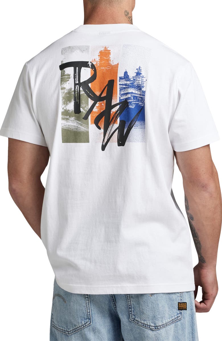 G-STAR Flight Deck Organic Cotton Graphic T-Shirt, Alternate, color, 