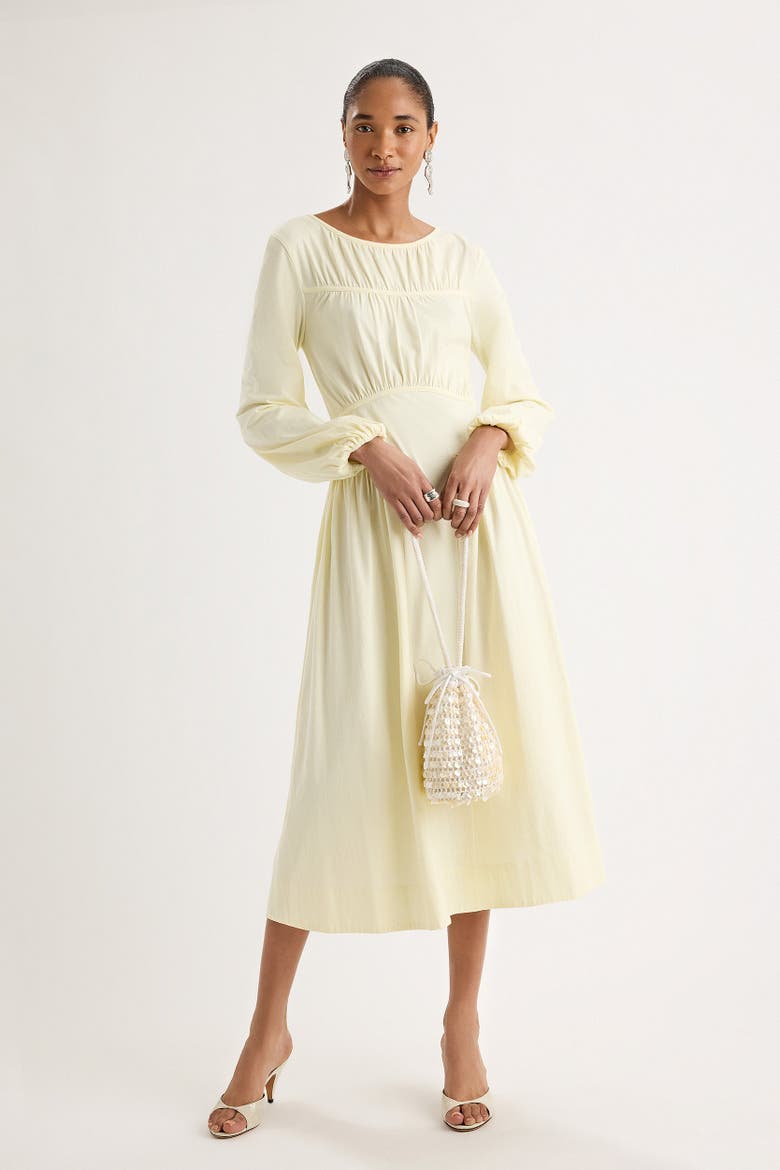 Nayeli Dress, Alternate, color, Straw